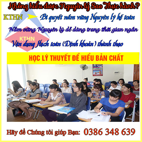 Lớp học kế toán thực hành tại Lương Tài Bắc Ninh