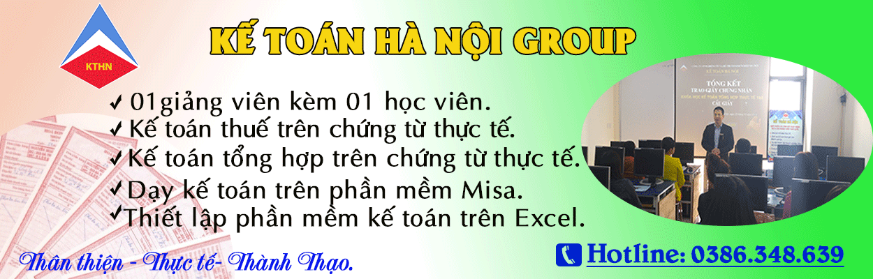 Địa chỉ học kế toán thực hành tại Thanh Xuân Hà Nội