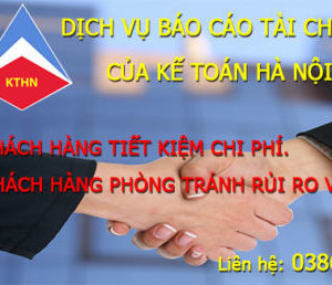 Dich Vu Lam Bao Cao Tai Chinh
