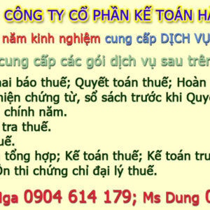 Dich Vu Ke Toan Thue Tai Thuong Tin