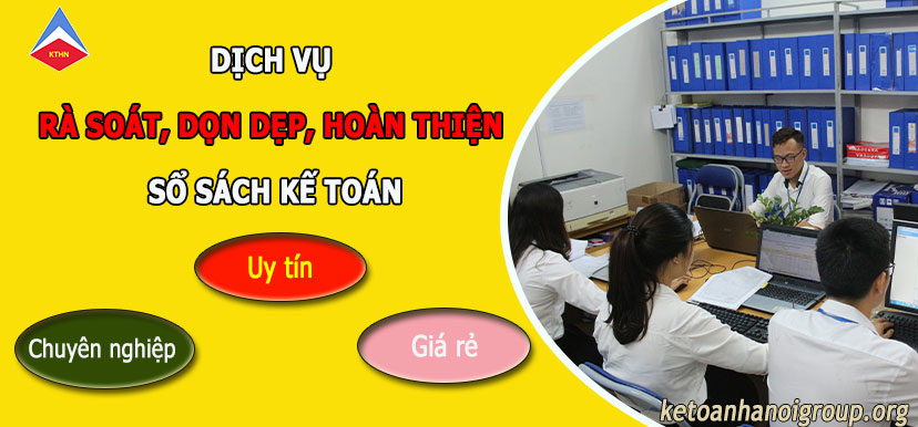 Dịch vụ làm sổ sách kế toán tại Việt Yên
