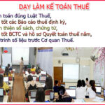 Lớp Học Kế Toán Thuế Tại Hòa Long Bắc Ninh Giá Rẻ Uy Tín