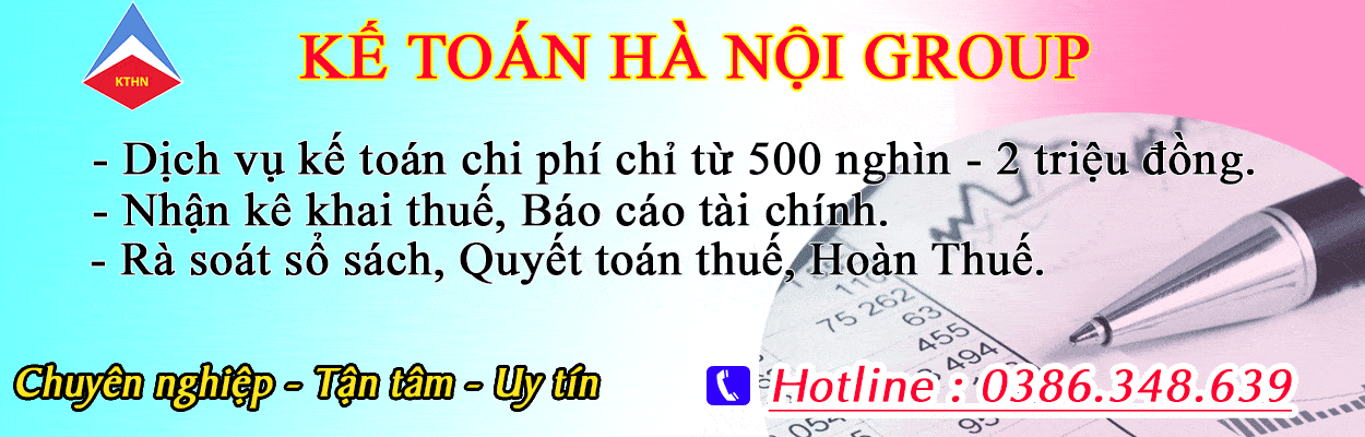 Báo giá dịch vụ kế toán thuế tại Hà Nội