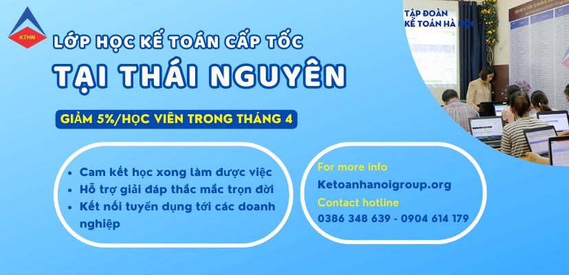 Loi Ich Tham Gia Lop Hoc Ke Toan Cap Toc Tai Thai Nguyen