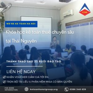 Khoa Hoc Ke Toan Thue Chuyen Sau Tai Thai Nguyen