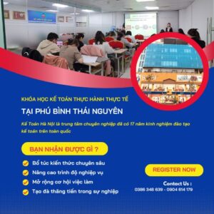 Hoc Ke Toan Tong Hop Tai Phu Binh Thai Nguyen