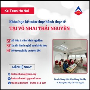 Khoa Hoc Ke Toan Thuc Hanh Thuc Te Tai Vo Nhai Thai Nguyen