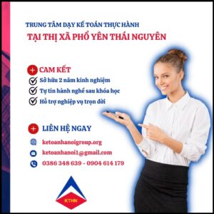 Trung Tam Day Ke Toan Thuc Hanh Tai Thi Xa Pho Yen Thai Nguyen