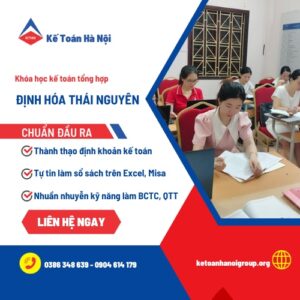 Khoa Hoc Ke Toan Tong Hop Tai Dinh Hoa Thai Nguyen