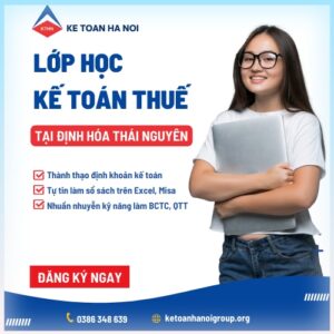 Lop Hoc Ke Toan Thue Tai Vo Nhai Thai Nguyen