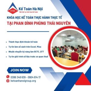 Khoa Hoc Ke Toan Thuc Hanh Thuc Te Tai Phan Dinh Phung Thai Nguyen
