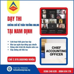 Day Thi Chung Chi Ke Toan Truong Online Tai Nam Dinh