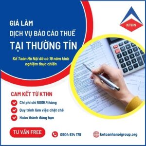 Gia Dich Vu Lam Bao Cao Thue Tai Thuong Tin