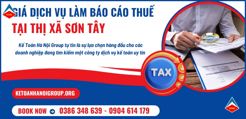 Gia Dich Vu Lam Bao Cao Thue