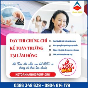 Day Thi Chung Chi Ke Toan Truong Online Tai Lam Dong