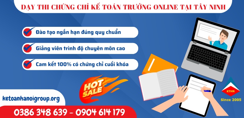 Day Thi Chung Chi Ke Toan Truong Online