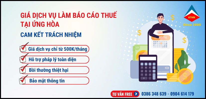 Gia Dich Vu Lam Bao Cao Thue