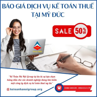 Báo Giá Dịch Vụ Kế Toán Thuế Tại Mỹ Đức Chuyên Nghiệp