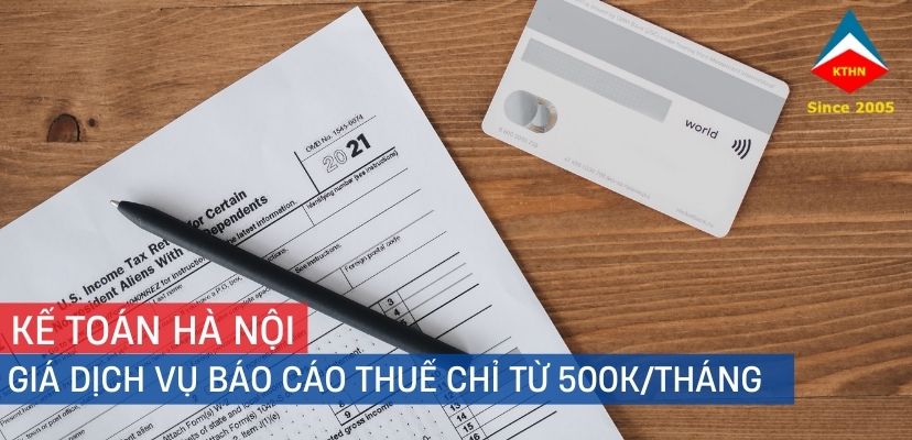 Gia Dich Vu Bao Cao Thue