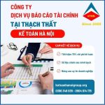 Công Ty Dịch Vụ Báo Cáo Tài Chính Tại Thạch Thất Chuyên Nghiệp