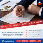 Giá Dịch Vụ Báo Cáo Thuế Tại Chương Mỹ