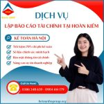 Dịch Vụ Lập Báo Cáo Tài Chính Tại Hoàn Kiếm