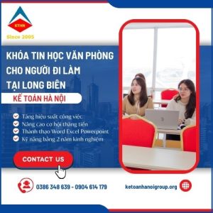 Khoa Tin Hoc Van Phong Cho Nguoi Di Lam Tai Long Bien