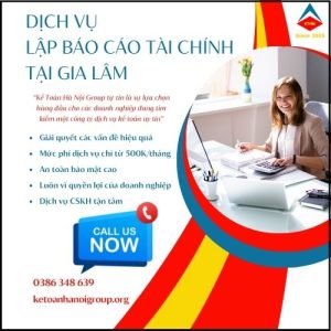 Dich Vu Lap Bao Cao Tai Chinh Tai Gia Lam