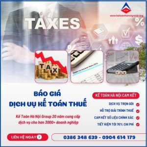 Bao Gia Dich Vu Ke Toan Thue