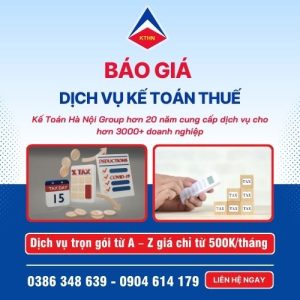 Bao Gia Dich Vu Ke Toan Thue